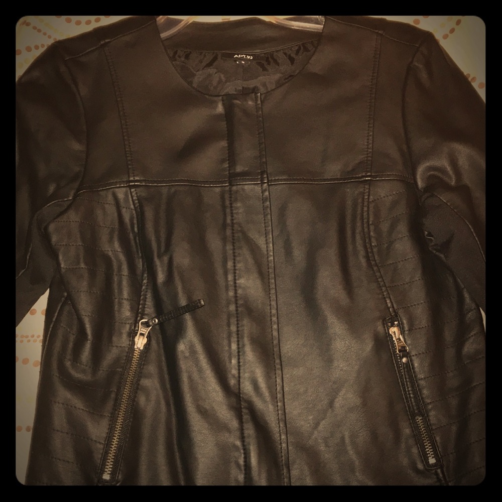 Leather jacket